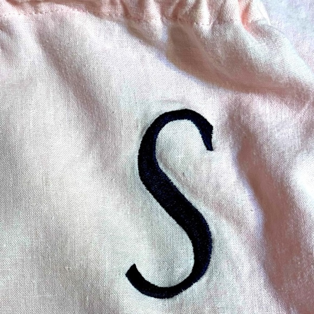 Vintage Derek Heart Pajama Lounge “Initialed S” Pants |L - Picture 3 of 16